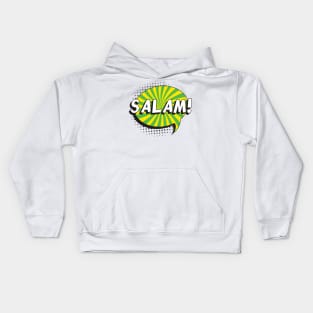 Say "HELLO" in arabic Kids Hoodie